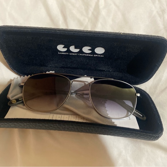 Garrett Leight - CLUB HOUSE SUN - Pewter - Picture 5 of 5